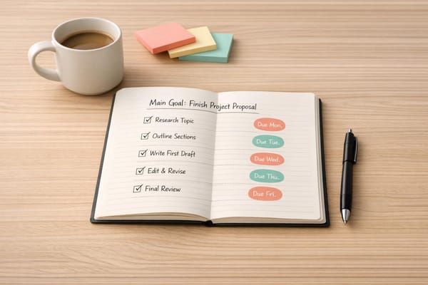 ADHD Goal Breakdown Tool