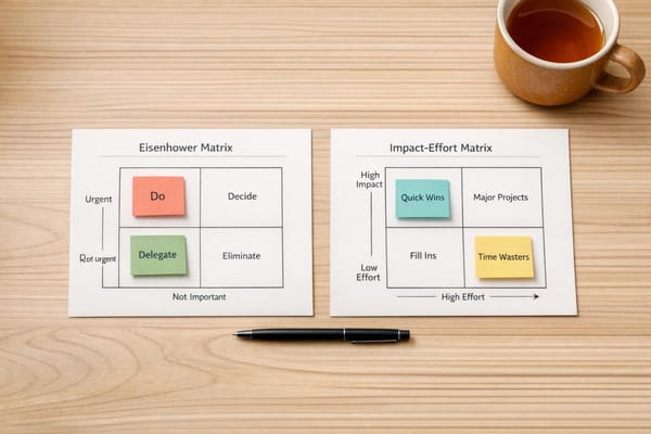 2 Powerful Matrices for ADHD Priority Management
